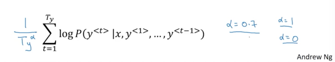 Length normalization